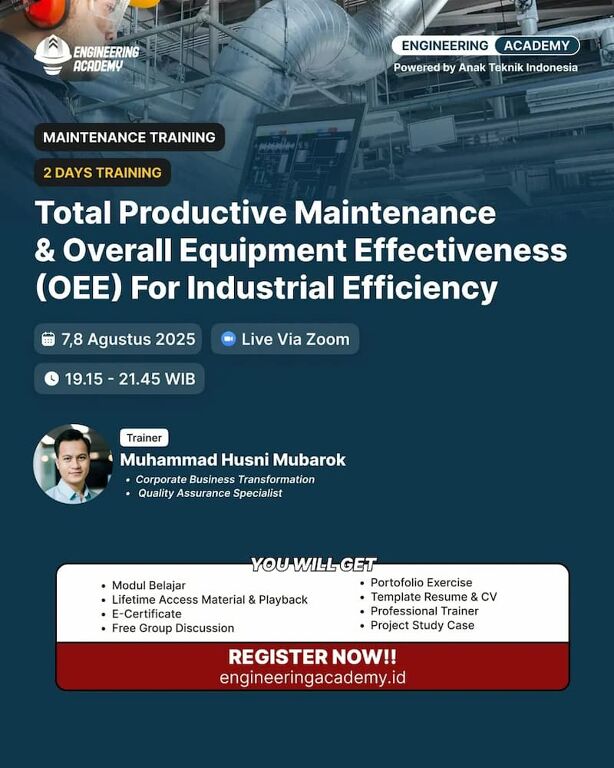 Online Training Overall Equipment Effectiveness (OEE)